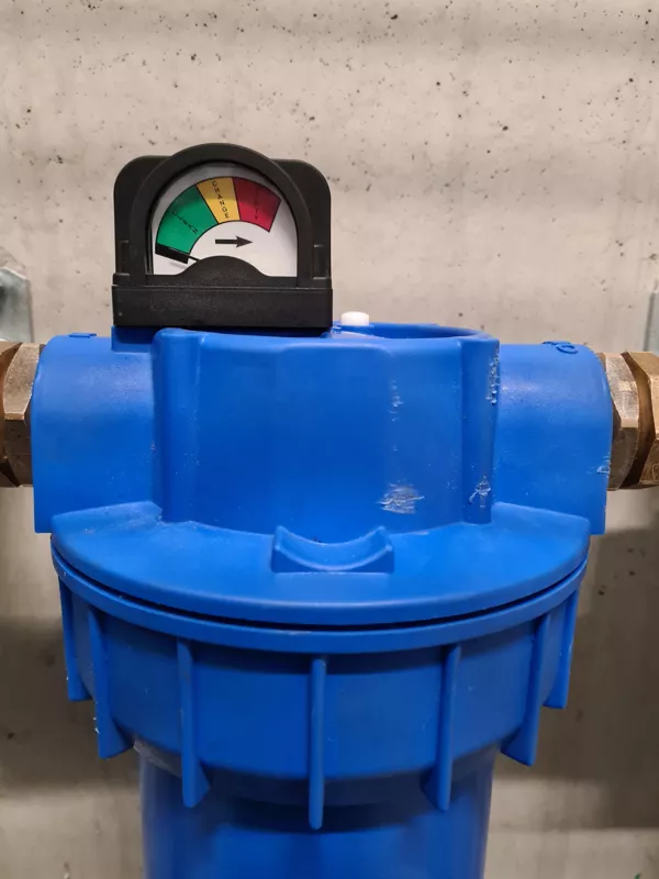 Récupération de l'eau de pluie : filtre à dessableur<br />

